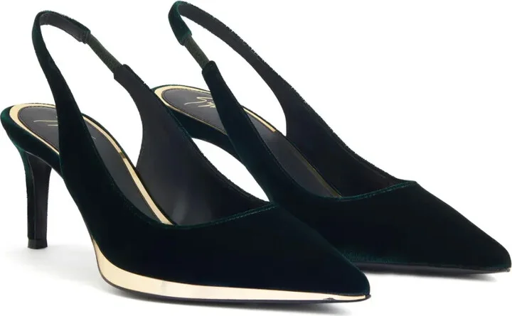 70mm Virgyn slingback pointed pumps - Image 2