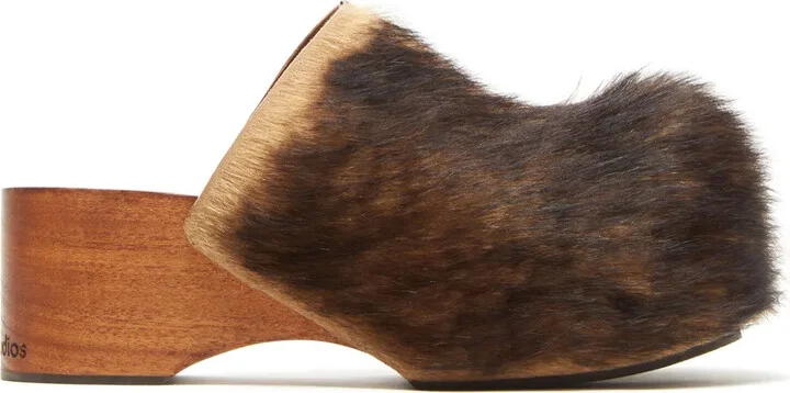 70mm Wood Clogs