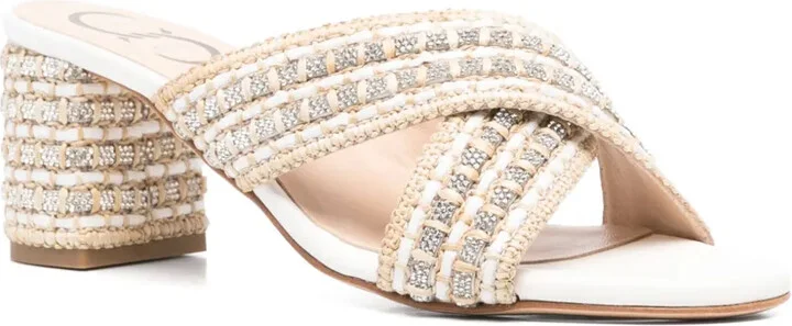 70mm Woven Sandals - Image 2