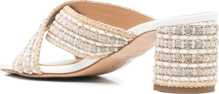70mm Woven Sandals - Image 3