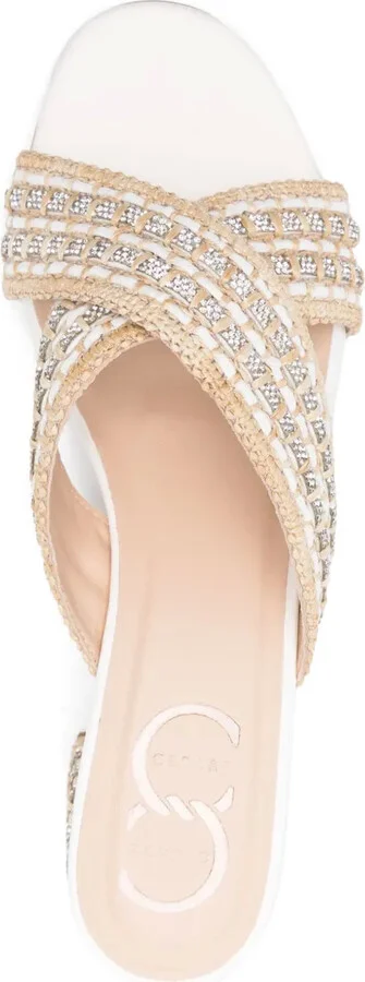 70mm Woven Sandals - Image 4