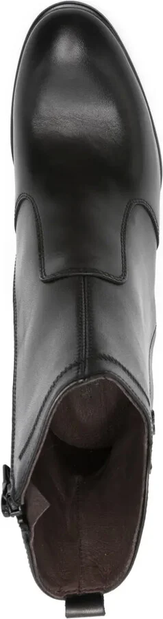 70mm Zip-Detail Block-Heel Boots - Image 4