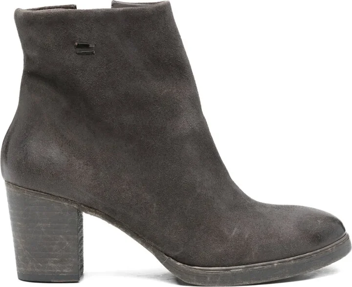 70mm Zip-Detail Boots