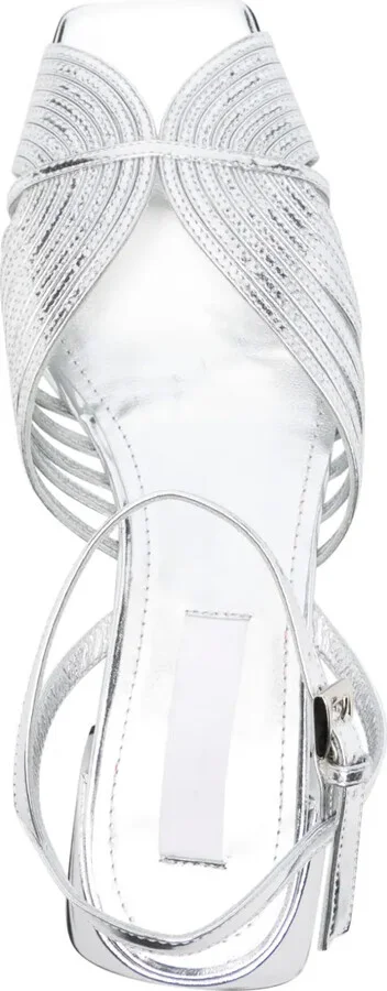 70's 40mm Leather Sandals - Image 4