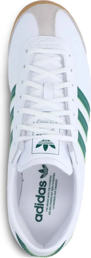 70s Italian Three-Stripe Leather Trainers - Image 3