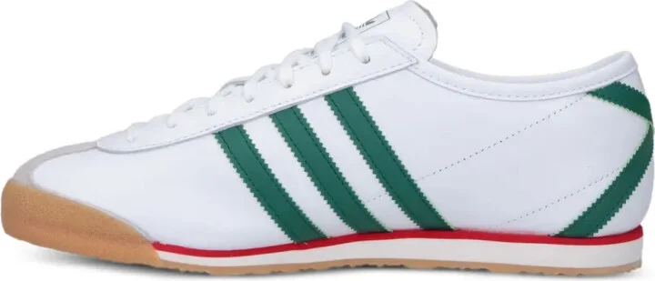 70s Italian Three-Stripe Leather Trainers - Image 5
