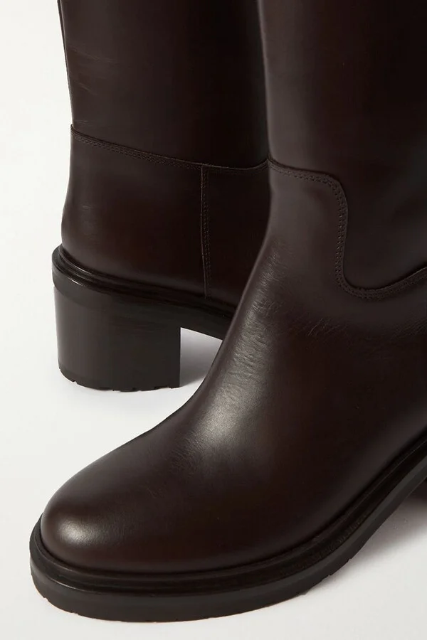71 Leather Knee Boots - Image 4