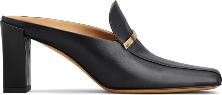71mm Cuoio mules