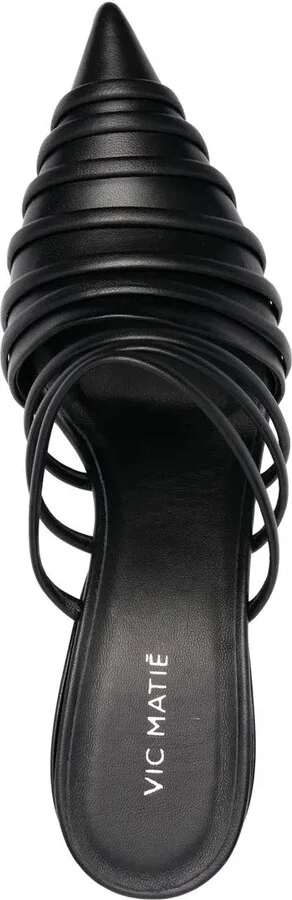72mm Leather Mules - Image 4
