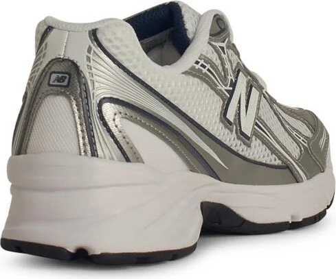 '740' White Mesh Sneakers - Image 3
