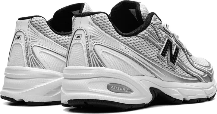 740 "White Silver/Metallic Black" sneakers - Image 3