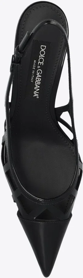 75 Calf Leather Slingback Pumps - Image 3