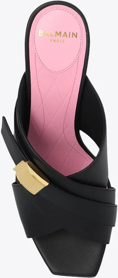 75 Crossover Leather Mules - Image 3