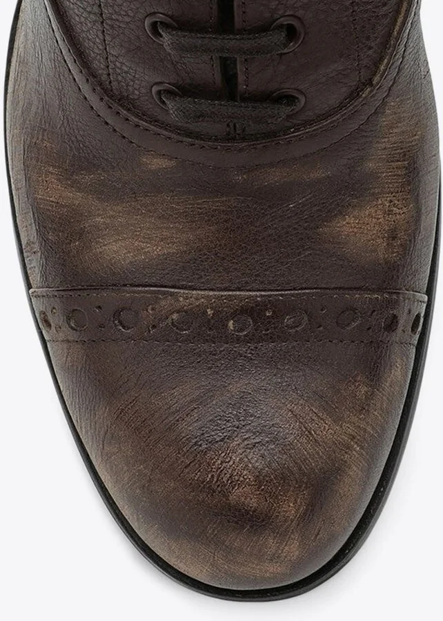 75 Leather Lace-Up Boots - Image 2