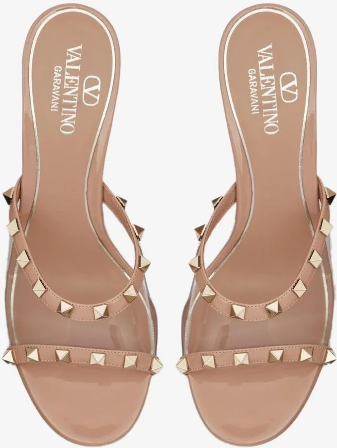 75 Rockstud Wedge Sandals - Image 2