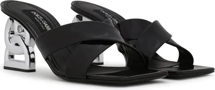 75mm 3.5 Patent Leather Sandals - Image 2
