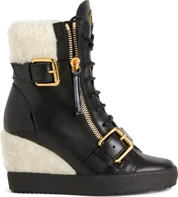 75mm Aitana wedge boots