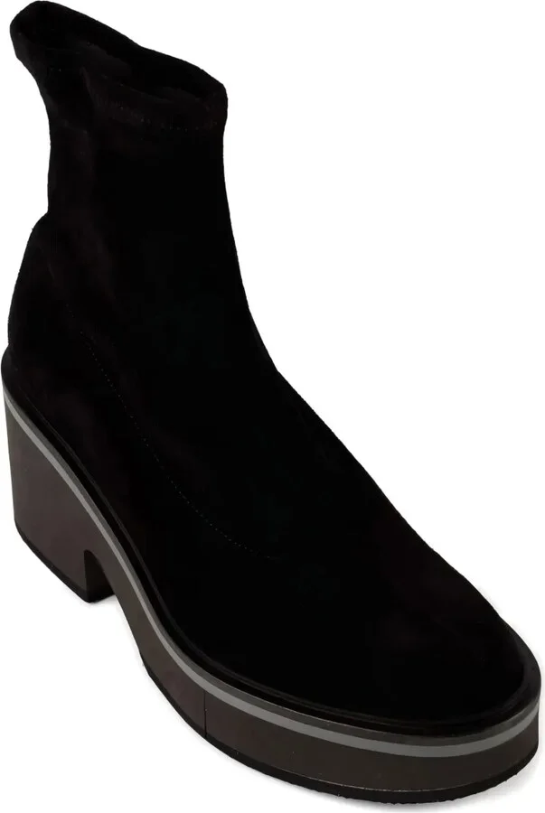 75mm Albane round-toe platform boots - Image 2