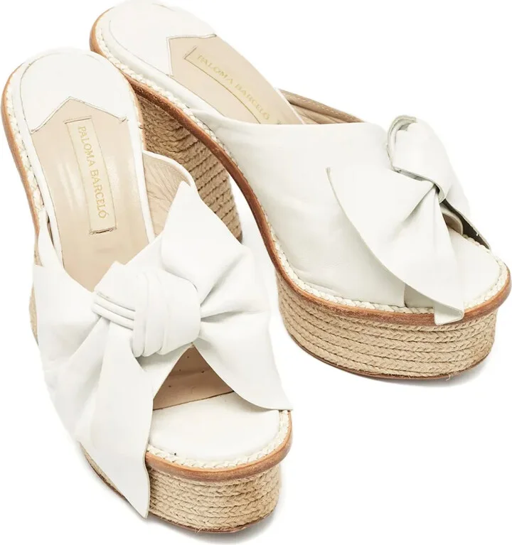 75mm Bow-Detail Espadrilles - Image 3