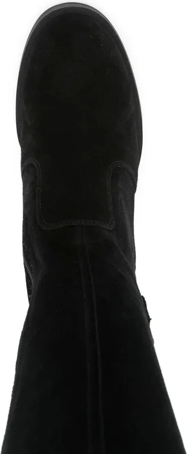 75mm Buckle-Detail Block-Heel Boots - Image 4