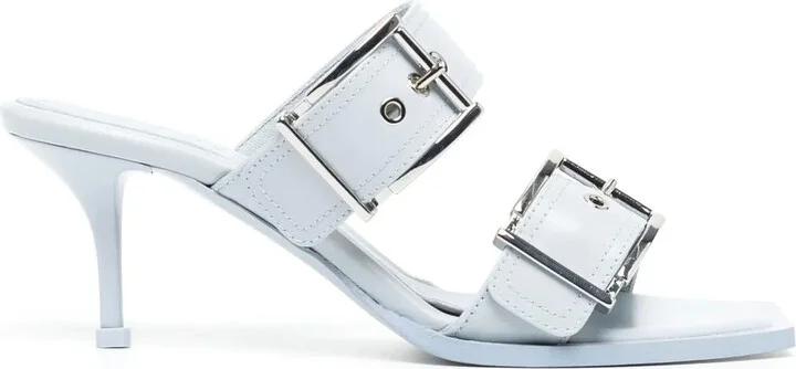 75mm Buckled Leather Sandals