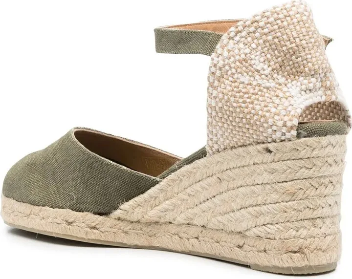 75mm Carol raffia-wedge espadrilles - Image 3