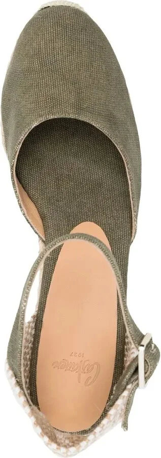 75mm Carol raffia-wedge espadrilles - Image 4
