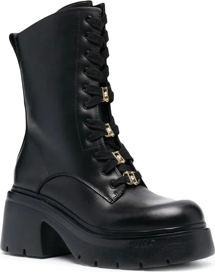 75mm Carrie lace-up boots - Image 2