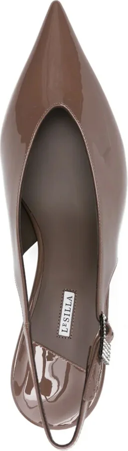 75mm Clivage pointed-toe pumps - Image 4