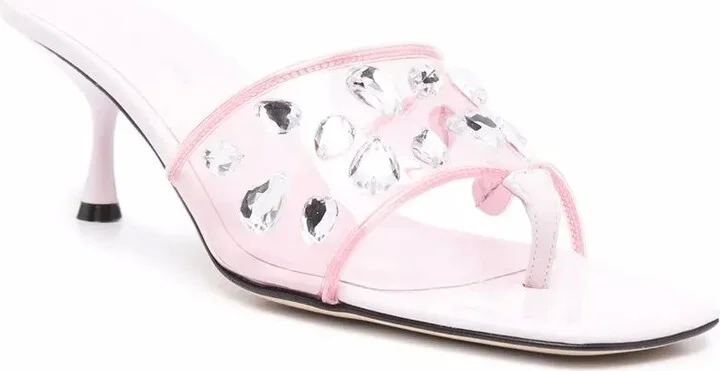 75mm Crystal-Embellished Sandals - Image 2