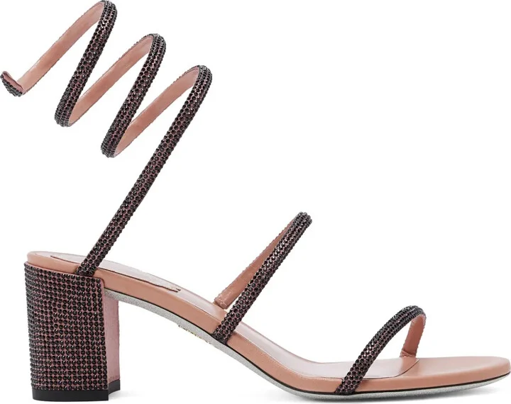 75mm Crystal-Embellished Sandals