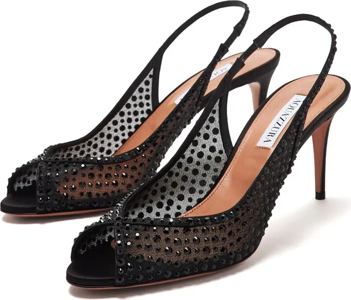 75mm Crystal Lover sandals - Image 4