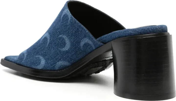 75mm Denim Sandals - Image 3