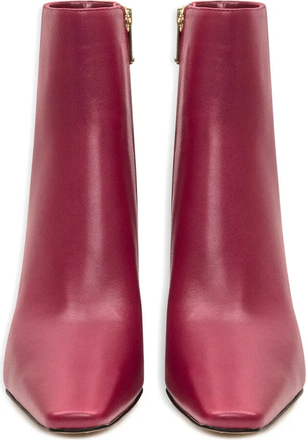 75mm Elise zip-detail block-heel ankle boots - Image 3
