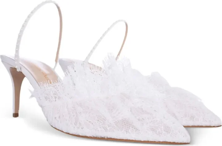 75mm France lace mules - Image 2