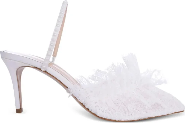 75mm France lace mules