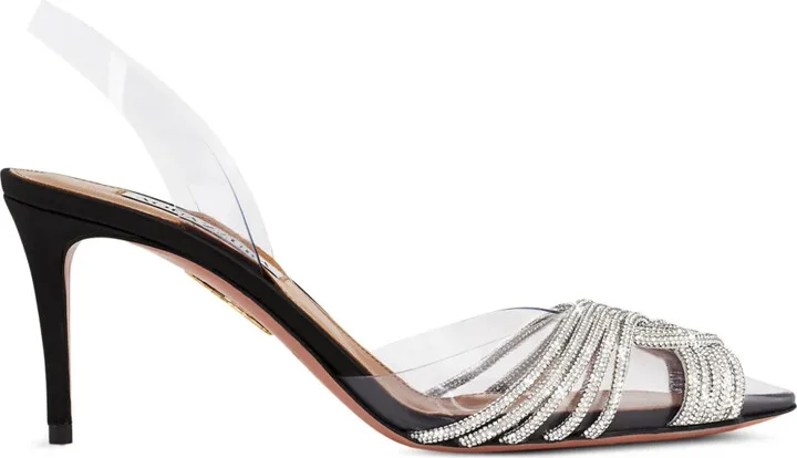 75mm Gatsby slingback pumps