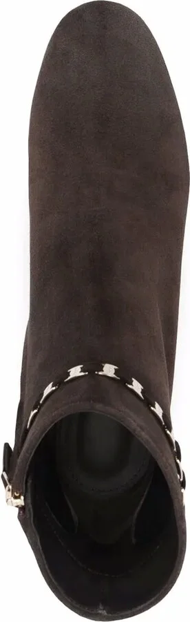 75mm Ghila suede ankle boots - Image 4