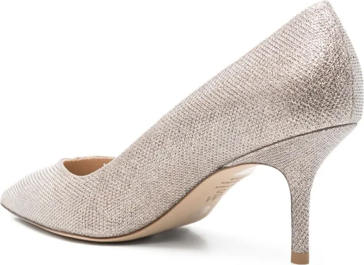 75mm Glitter Pointed-Toe Pumps - Image 3