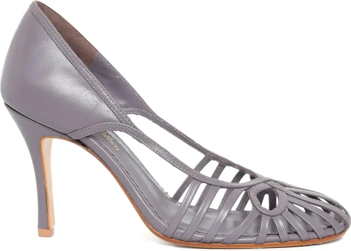 75mm Glyph strappy pumps