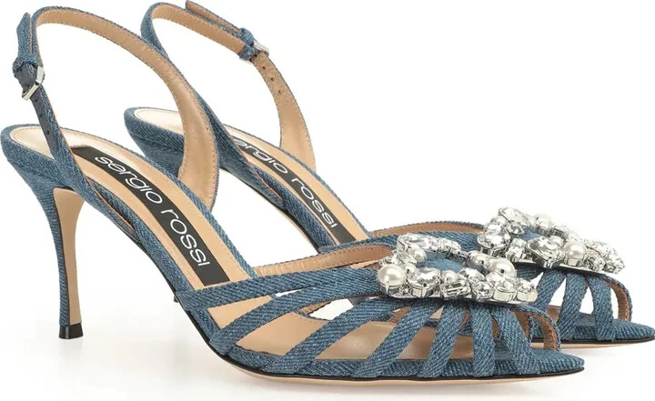 75mm Godiva Precious sandals - Image 2