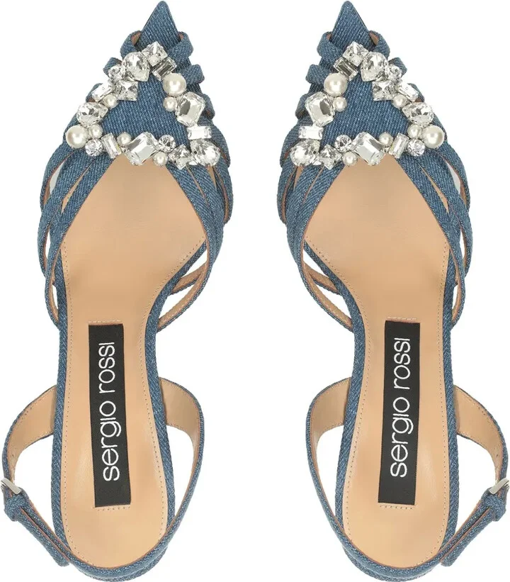 75mm Godiva Precious sandals - Image 4
