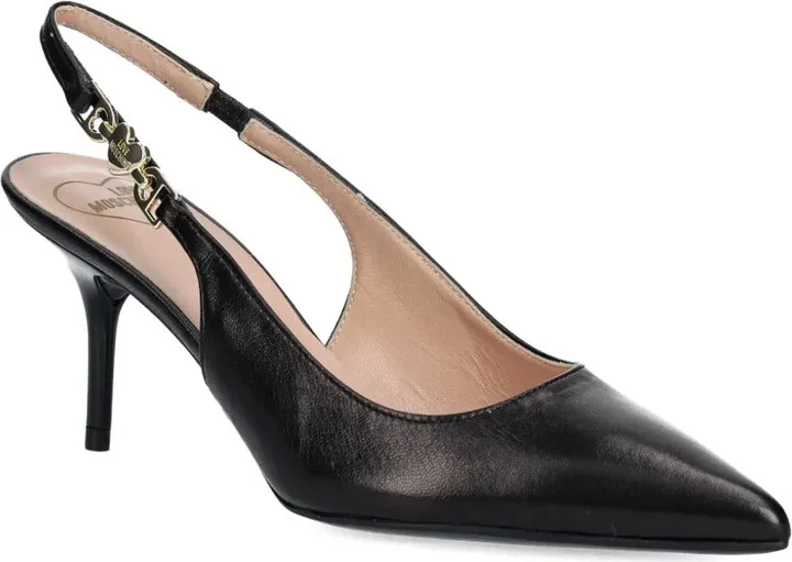 75mm Heart-Charm Pumps - Image 2