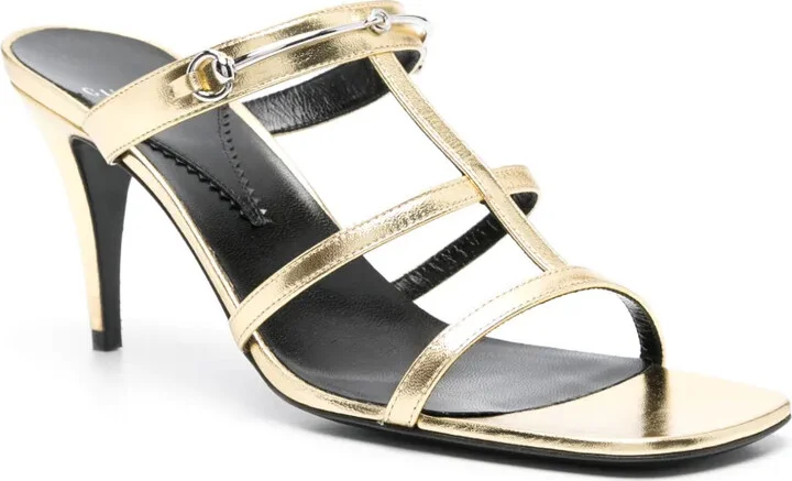 75mm Horsebit-Detail Leather Sandals - Image 2