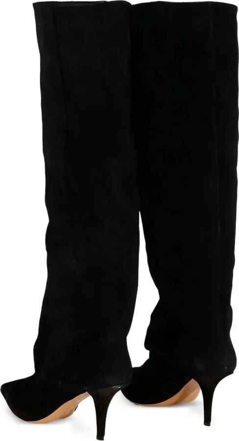 75mm Ines suede boots - Image 4