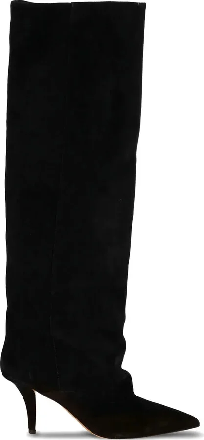 75mm Ines suede boots