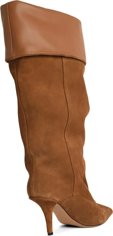 75mm Ines suede knee-high boots - Image 3