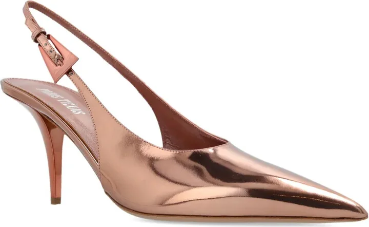 75mm Jessica slingback pointed-toe pumps - Image 2
