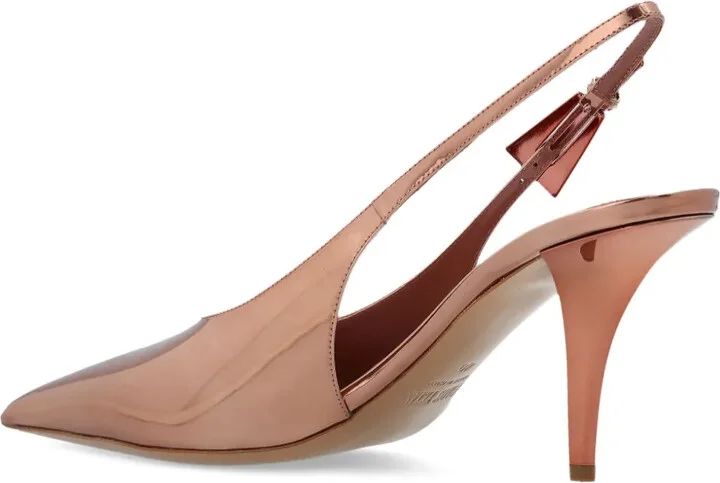 75mm Jessica slingback pointed-toe pumps - Image 3