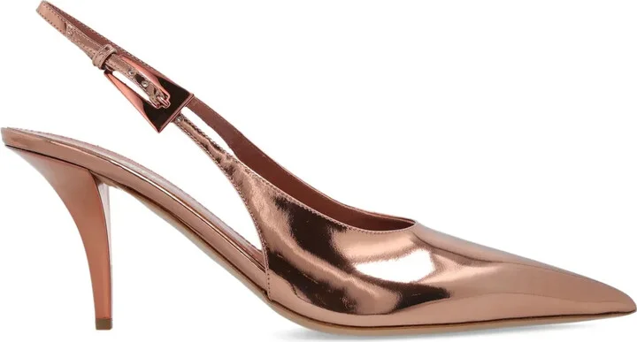 75mm Jessica slingback pointed-toe pumps